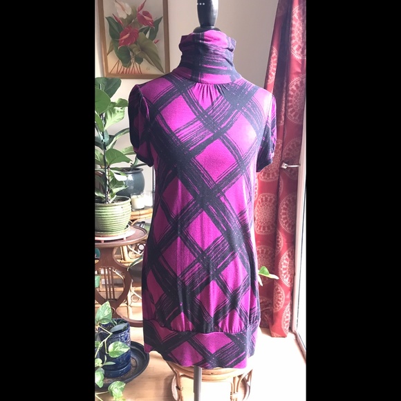 INC INTERNATIONAL CONCEPTS 2 Pc. Dress Ensemble / Separates Purple Black… - Picture 4 of 13